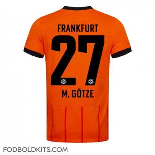 Eintracht Frankfurt Mario Gotze #27 Tredjetrøje 2024-25 Kortærmet